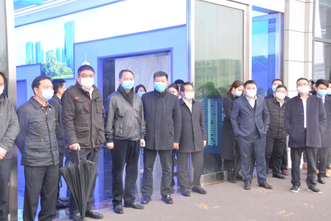 長沙市委副書記、代市長鄭建新一行調(diào)研盈峰環(huán)境長沙中聯(lián)產(chǎn)業(yè)園