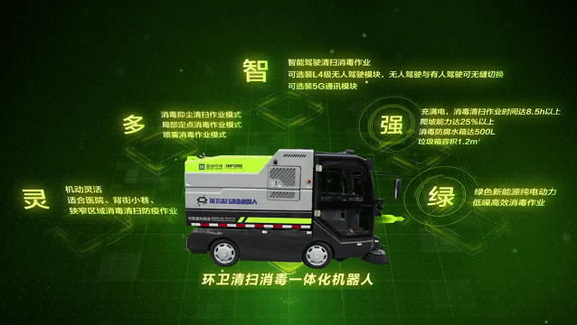 智能環(huán)衛(wèi)機器人軍團再添猛將！清掃消毒一體化機器人利劍出鞘