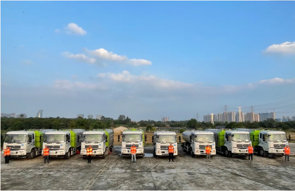 快！準(zhǔn)！穩(wěn)！盈峰速度保障高明環(huán)衛(wèi)項(xiàng)目高效進(jìn)場(chǎng) —— 山水之間，最是高明