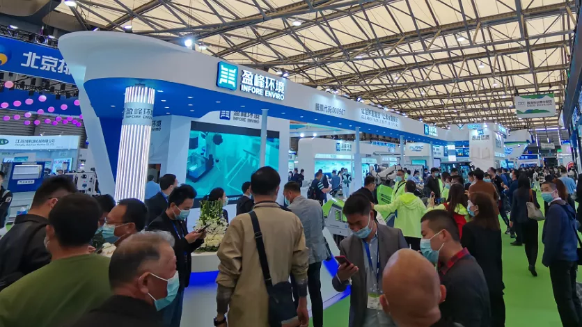 “峰”芒閃耀！盈峰環(huán)境攜新能源環(huán)衛(wèi)裝備精彩亮相第22屆環(huán)博會